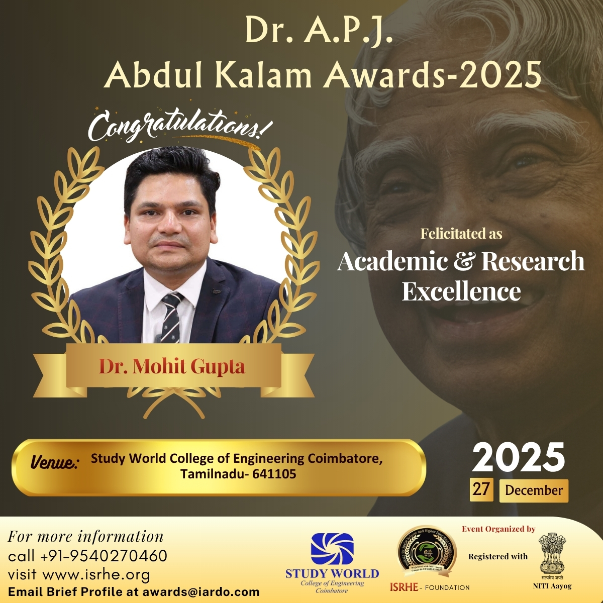 Dr. Mohit Gupta 